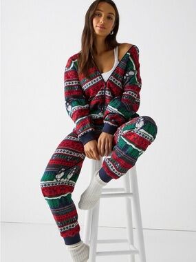 Fabletics Cozy Fleece Hooded Onesi